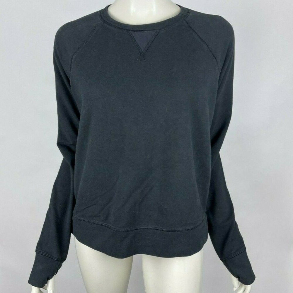 Lululemon Voyage Pullover Long Sleeve Crew Neck Stretch Yoga Gym Women 10 EUC